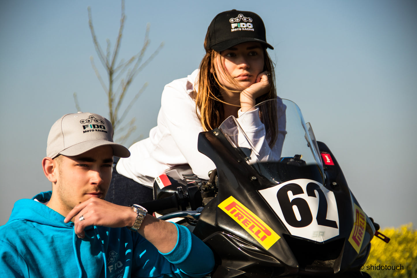 Casquette Fido Moto Racing