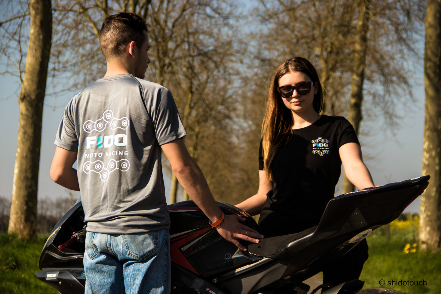 T-shirt Fido Moto Racing