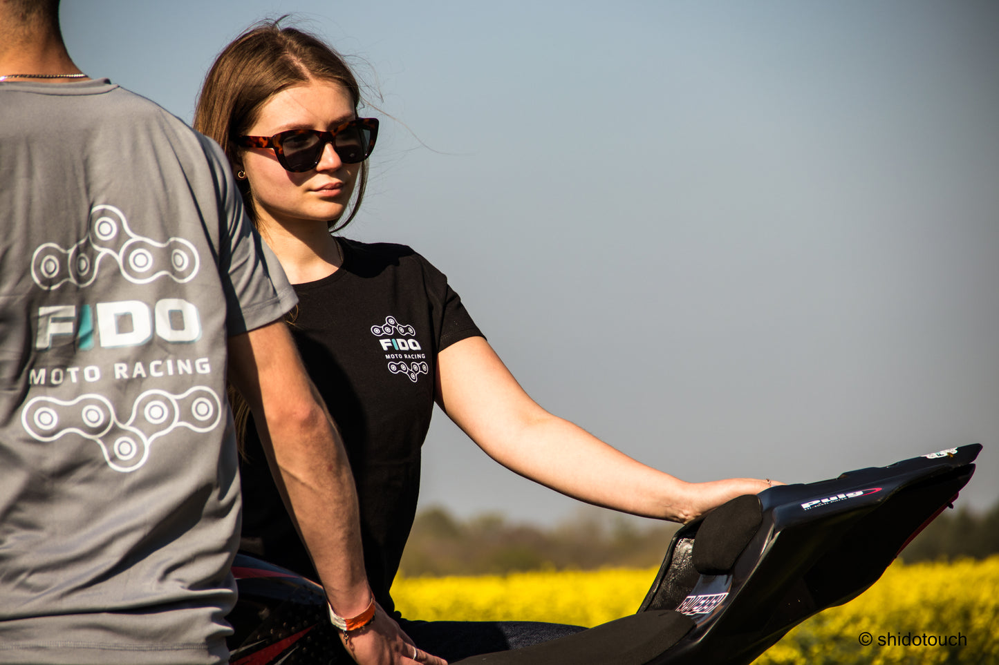 T-shirt Fido Moto Racing